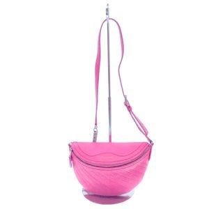 Hot pink Balenciaga Fanny bag